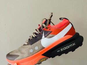 Trail Cushion Running Shoes – Orange / Khaki / Black