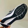 Performance Cushion Road Running Sneakers – Black / White