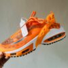 Air-Cushion Performance Running Shoes – Orange / White / Black