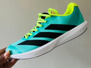 Lightweight Speed Training Sneakers – Turquoise / Black / Neon Yellow