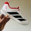 Lightweight Performance Sneakers – White / Black / Red