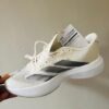 Performance Cushioned Running Sneakers – White / Grey
